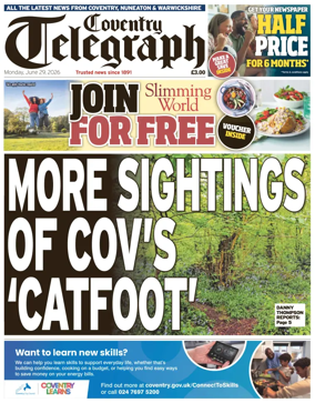 Cover of Coventry Telegraph