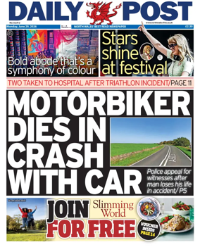 Cover of Daily Post (North Wales)