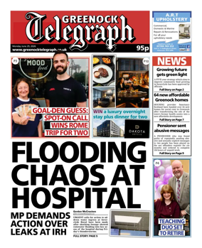 Cover of Greenock Telegraph