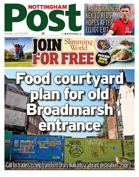 Cover of Nottingham Post