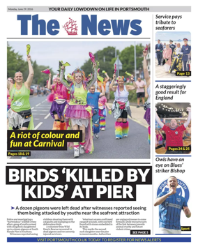 Cover of Portsmouth News