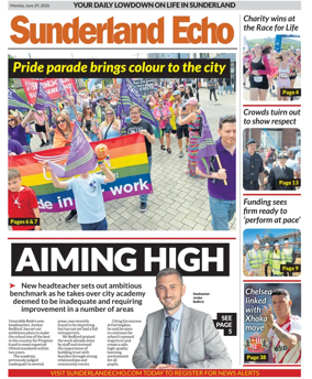 Cover of Sunderland Echo