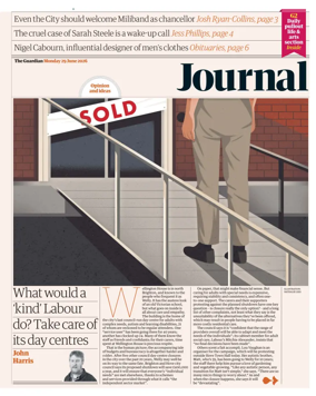 Cover of The Guardian e-paper Journal