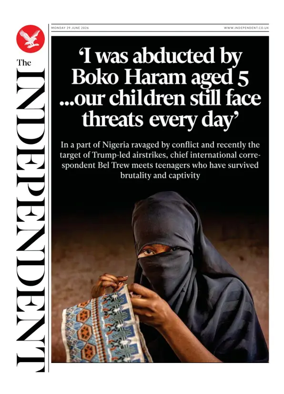 Cover of The Independent