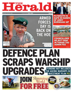 Cover of The Plymouth Herald