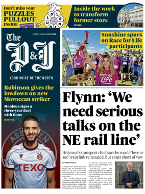 Cover of The Press and Journal (Aberdeen and Aberdeenshire)