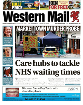 Cover of Western Mail