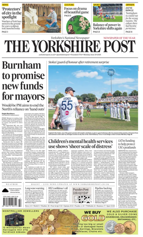 Cover of Yorkshire Post