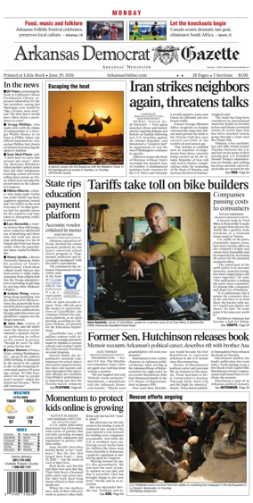 Cover of Arkansas Democrat-Gazette