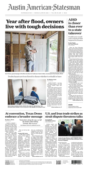 Cover of Austin American-Statesman