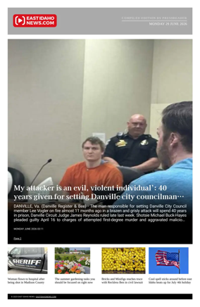 Cover of East Idaho News