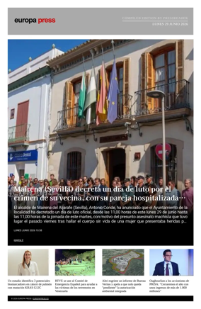 Cover of Europa Press - Compiled Edition