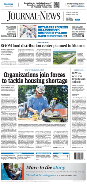 Cover of Hamilton Journal News