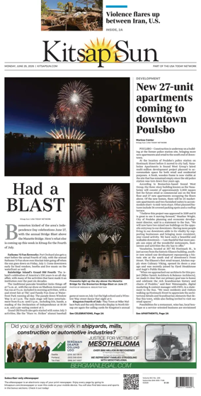 Cover of Kitsap Sun