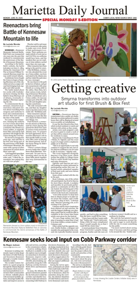 Cover of Marietta Daily Journal