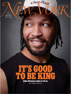 Cover of New York Magazine