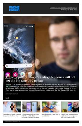 Cover of Phone Arena - Compiled Edition