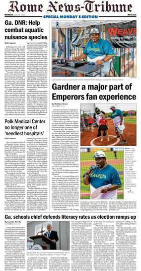 Cover of Rome News-Tribune