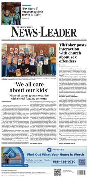 Cover of Springfield News-Leader