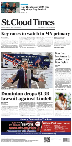 Cover of St. Cloud Times