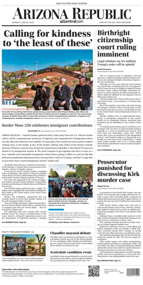 Cover of The Arizona Republic