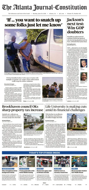Cover of The Atlanta Journal-Constitution