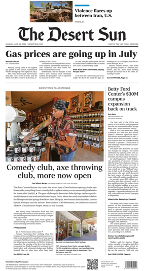 Cover of The Desert Sun