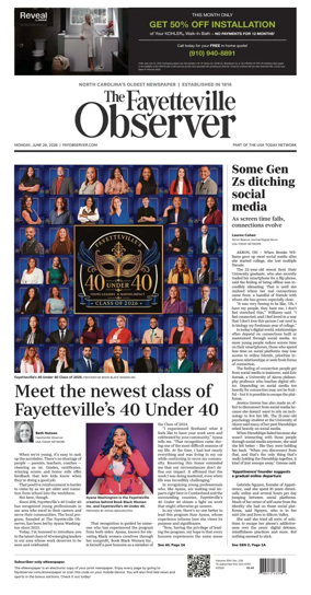 Cover of The Fayetteville Observer