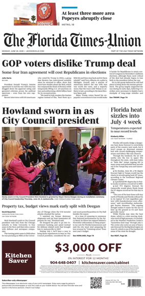 Cover of The Florida Times-Union