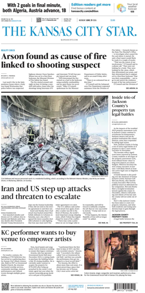 Cover of The Kansas City Star