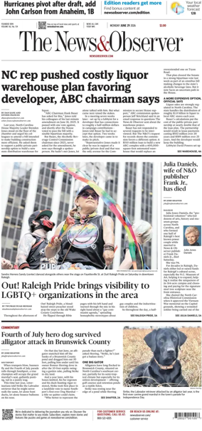 Cover of The News & Observer
