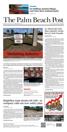 Cover of The Palm Beach Post