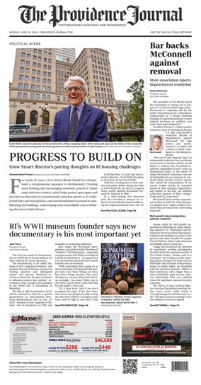 Cover of The Providence Journal