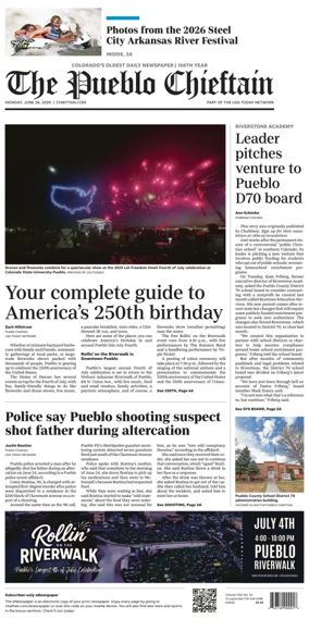 Cover of The Pueblo Chieftain