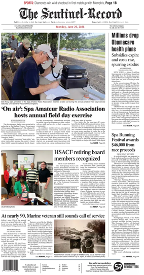 Cover of The Sentinel-Record