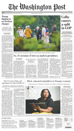 Cover of The Washington Post