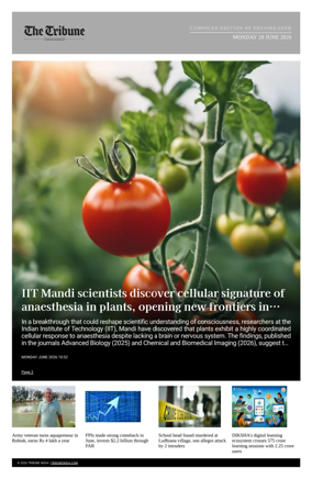 Cover of Tribune India - Compiled Edition