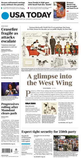 Cover of USA TODAY US Edition