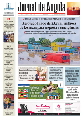 Cover of Jornal de Angola