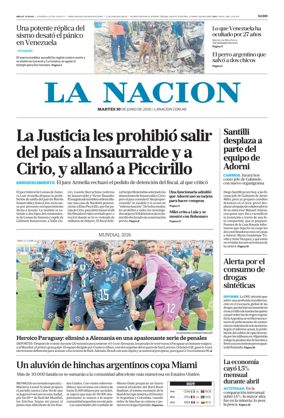 Cover of La Nacion