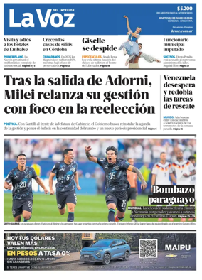Cover of La Voz del Interior