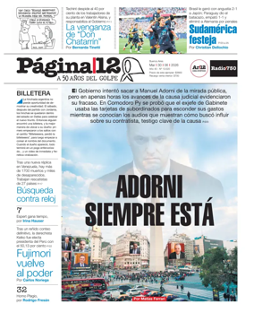Cover of Pagina 12