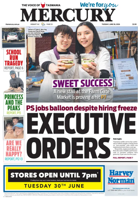 Cover of Mercury (Hobart)
