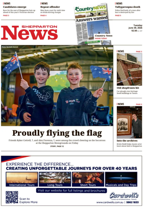 Cover of Shepparton News