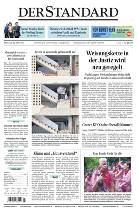 Cover of Der Standard