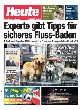 Cover of Heute - Oberosterreich Ausgabe