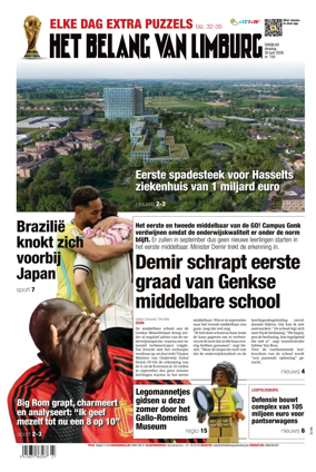 Cover of Het Belang van Limburg