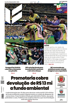 Cover of Folha de Londrina