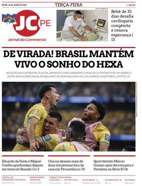 Cover of Jornal do Commercio