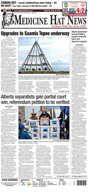 Cover of Medicine Hat News